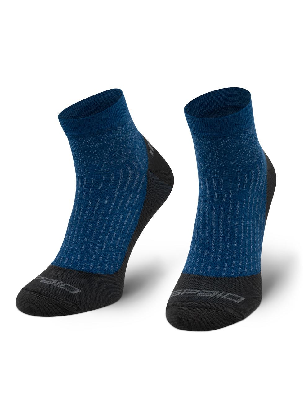 Spaio SPAIO CALZINI DA TREKKING CONFIDENCE BLACK/ NAVY BLUE Soddisfazione Garantita