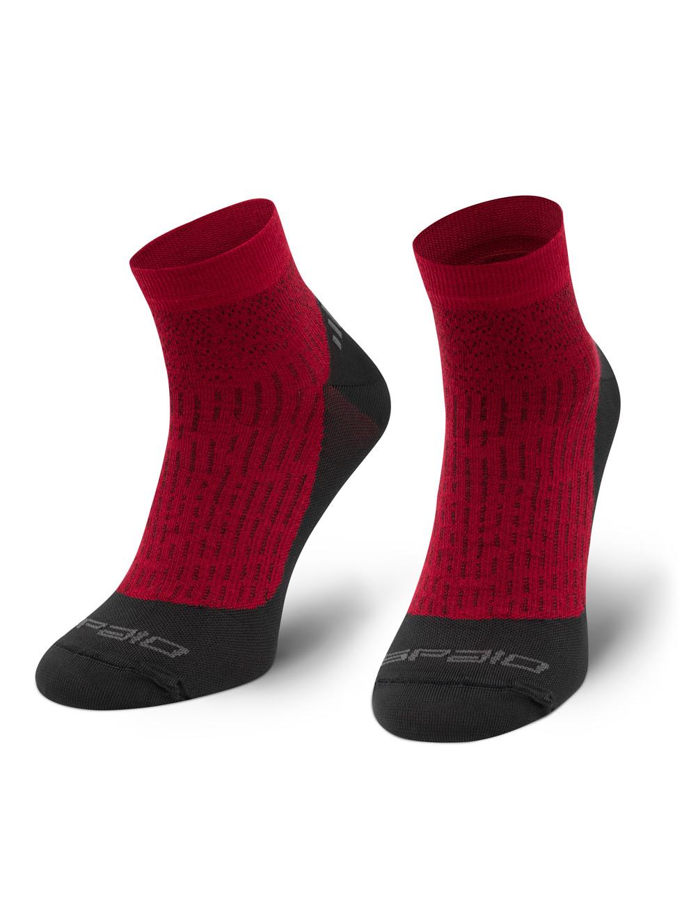 Spaio SPAIO CALZINI DA TREKKING CONFIDENCE BLACK/ BURGUNDY Negozi Online