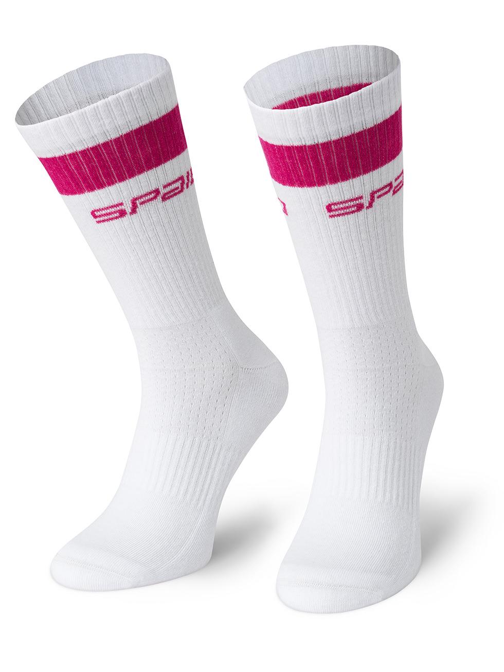 Spaio CALZINI SPAIO FLEX 02 WHITE/VIVA MAGENTA 2025