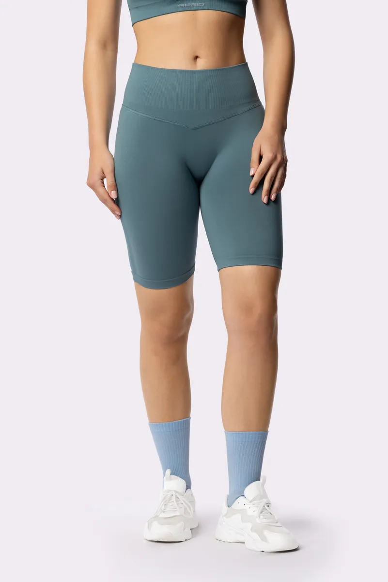 Spaio SPAIO ADAPT BIKER SHORTS CHARRED BLUE Esporta salva