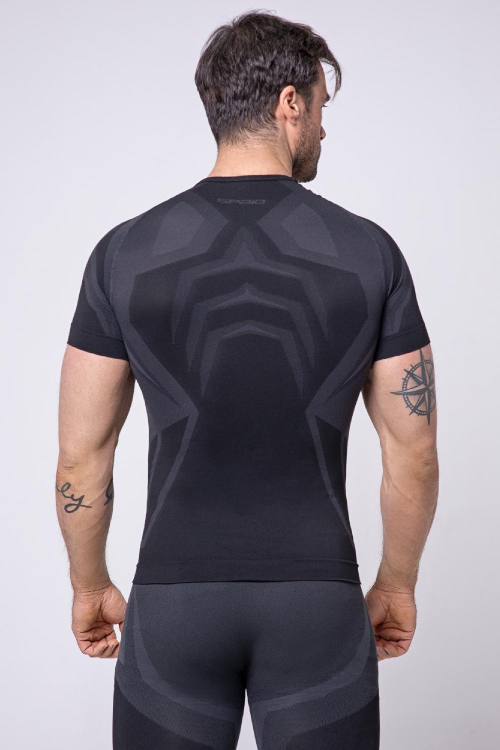 Spaio SPAIO MAGLIA M/C "CONFIDENCE" NERO/GRIGIO Vendita