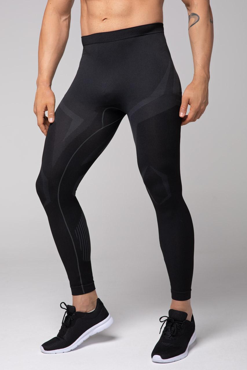 Spaio SPAIO LEGGINGS TERMOATTIVI "CONFIDENCE" NERO/GRIGIO Soddisfazione Garantita