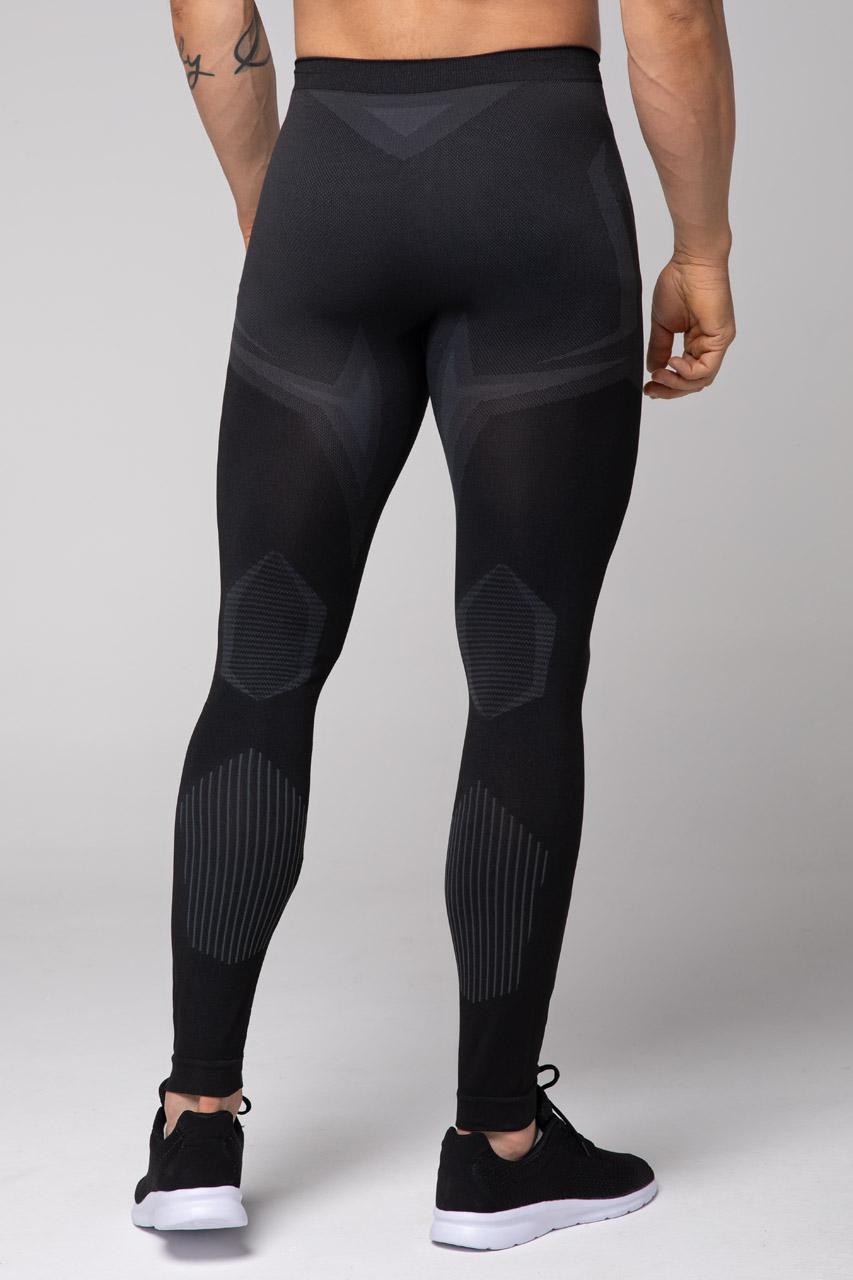 Spaio SPAIO LEGGINGS TERMOATTIVI "CONFIDENCE" NERO/GRIGIO Soddisfazione Garantita