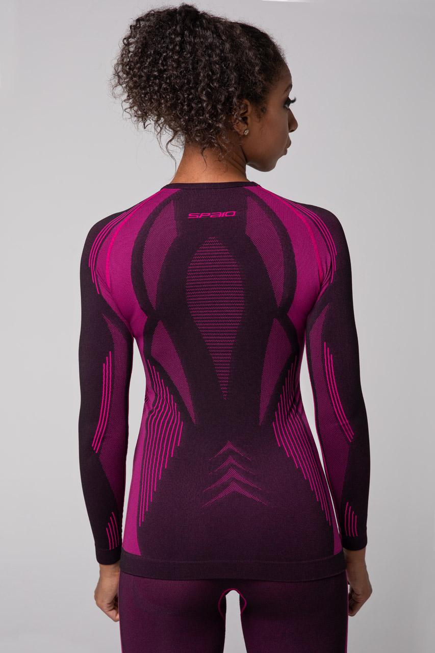 Spaio SPAIO MAGLIA M/L TERMOATTIVA POWERFUL NERO/FUXIA Online