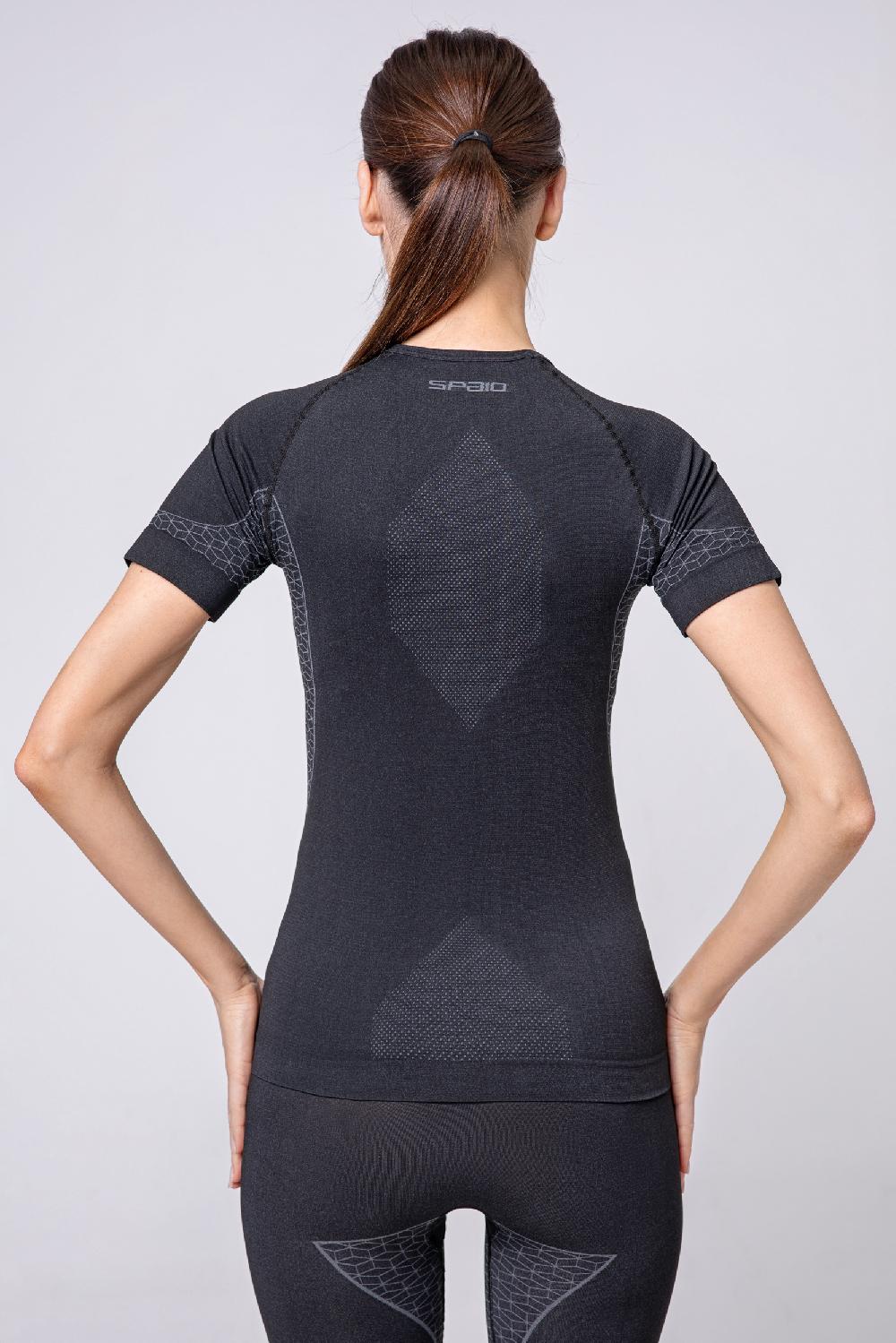 Spaio SPAIO M/C MAGLIA BREEZE DONNA NERO/GRIGIO Italia