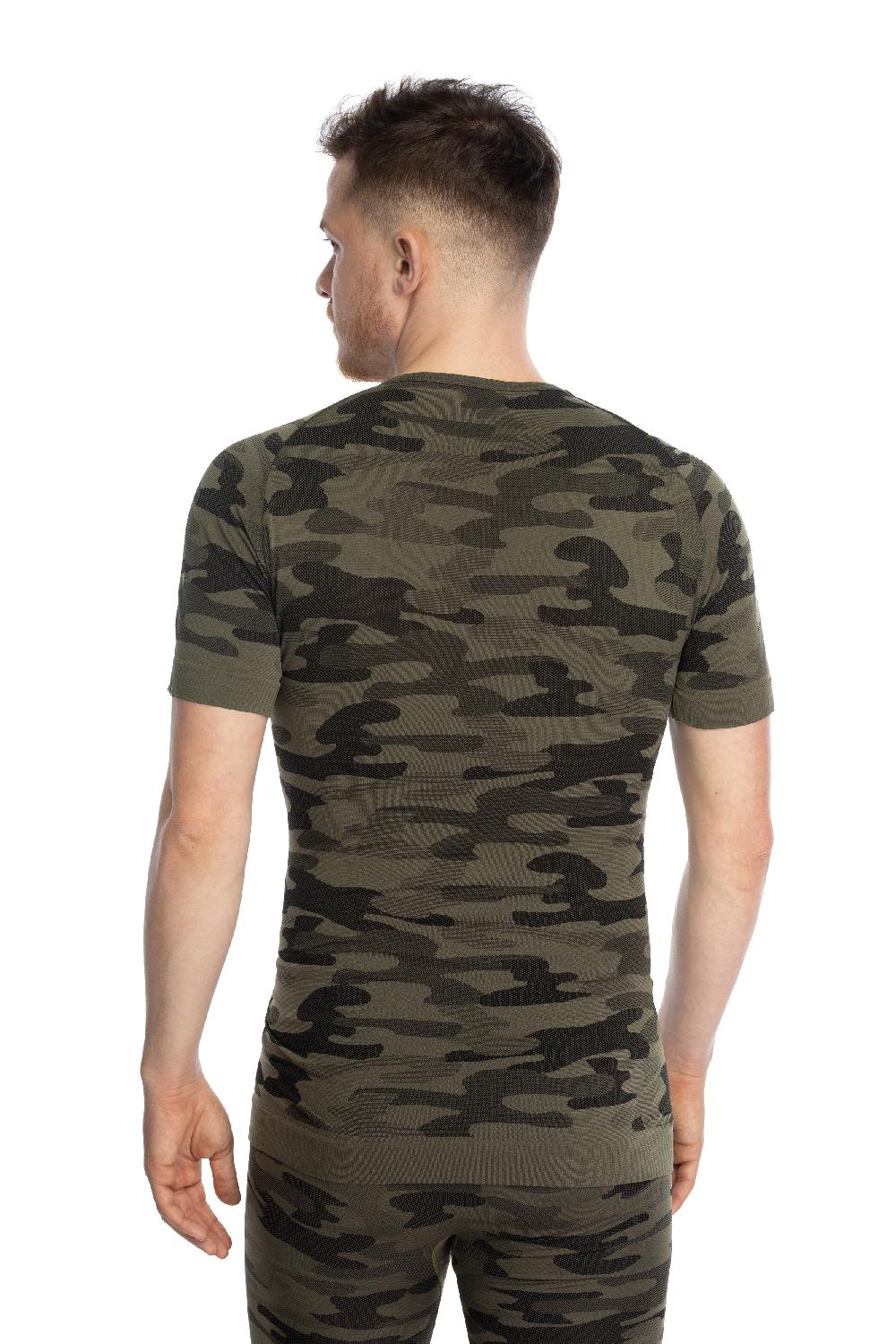 Spaio SPAIO LONG SLEEVE T-SHIRT MILITARY 01 MAN FOREST GREEN Consegna Veloce
