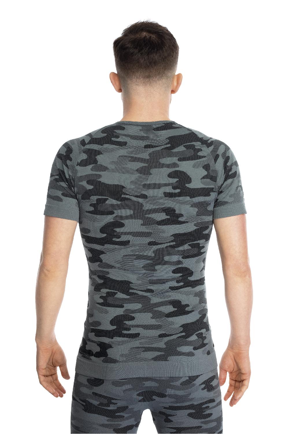 Spaio SPAIO LONG SLEEVE T-SHIRT MILITARY 01 MAN STEEL GREY Promozione Limitata