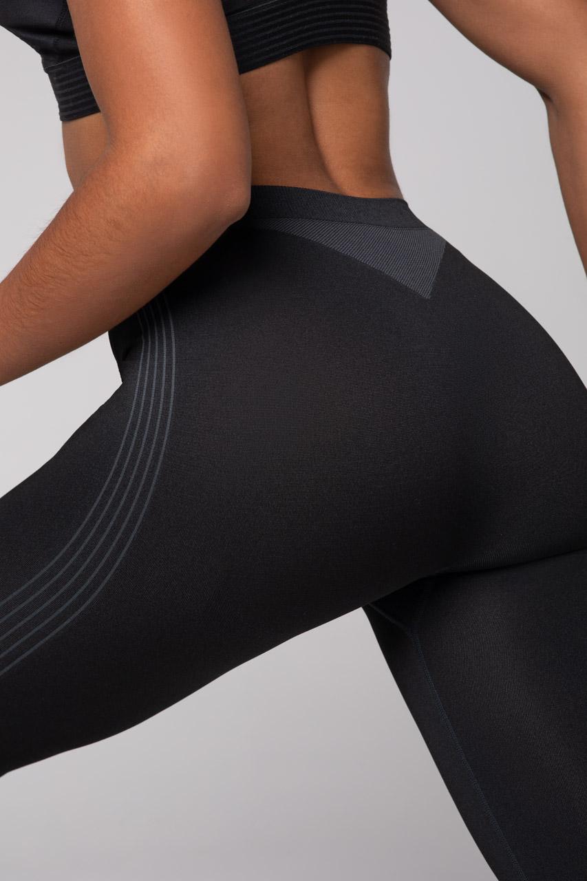 Spaio SPAIO LEGGINGS TERMOATTIVI POWERFUL NERO/GRIGIO Novità