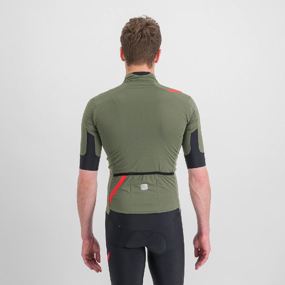 Sportful FIANDRE LIGHT NO RAIN JACKET SHORT SLEEVE Italia