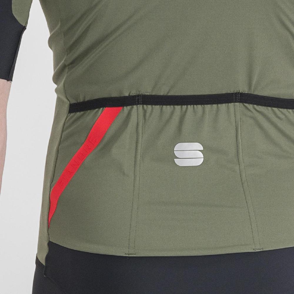 Sportful FIANDRE LIGHT NO RAIN JACKET SHORT SLEEVE Italia