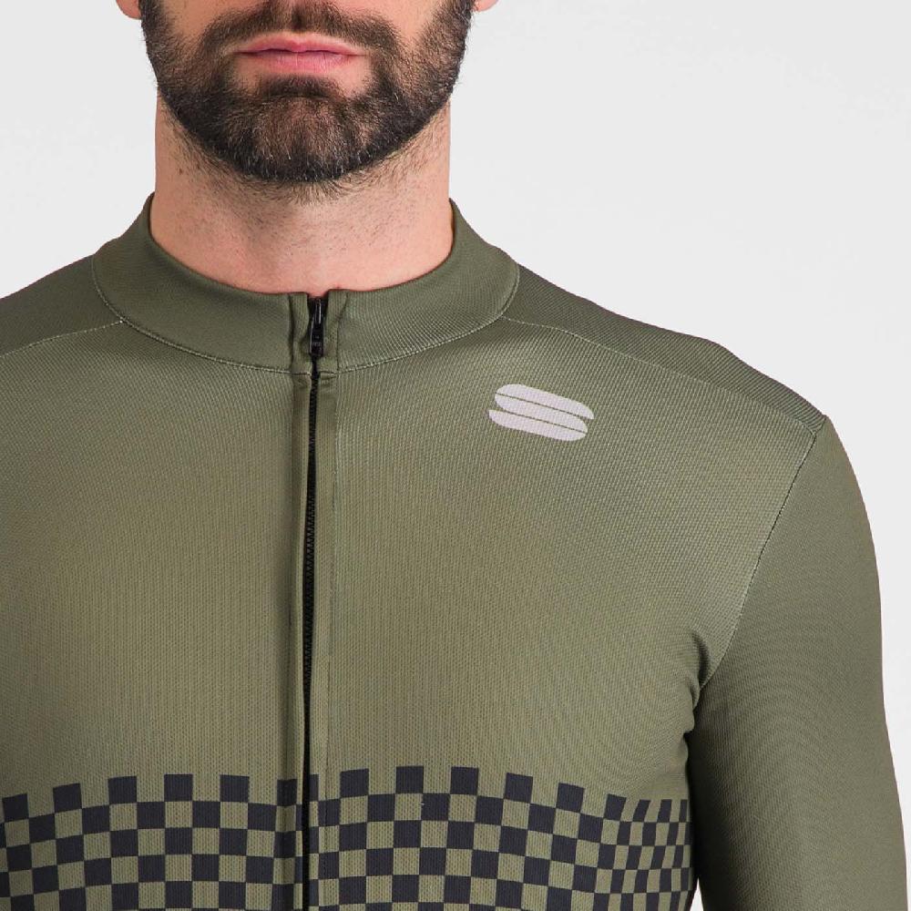 Sportful CHECKMATE THERMAL JERSEY Saldi Di Fabbrica