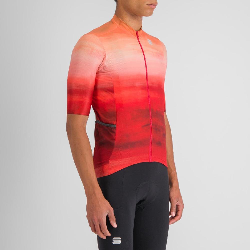Sportful FLOW SUPERGIARA JERSEY Saldi Di Fabbrica