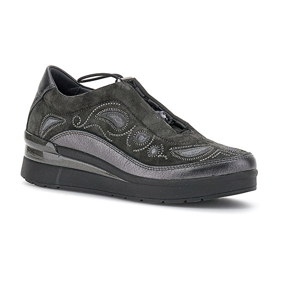 Stonefly CREAM 21 VELOUR/LAMINATED LTH In Linea