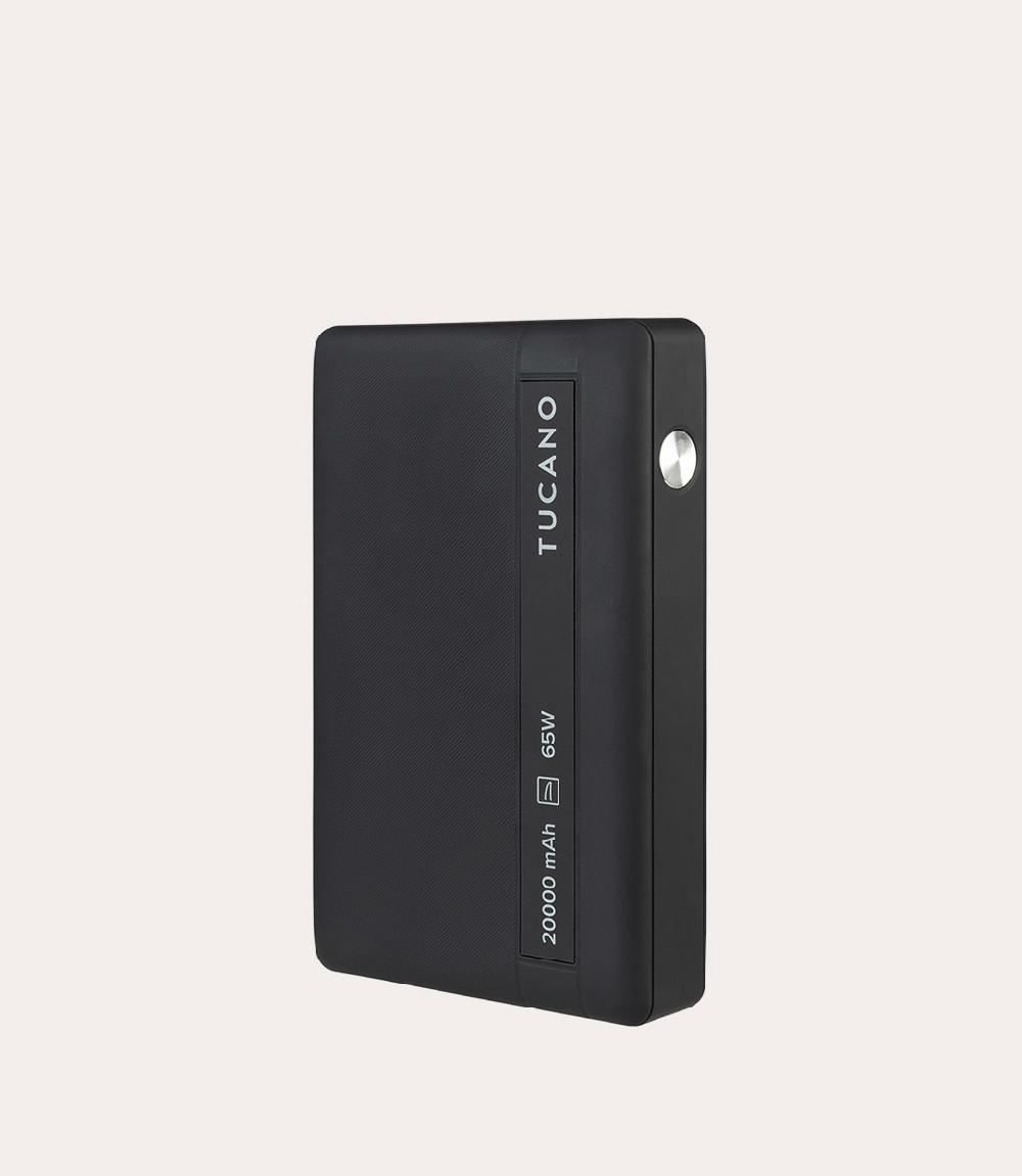 Tucano Power bank 65W 20K per laptop Convenienza