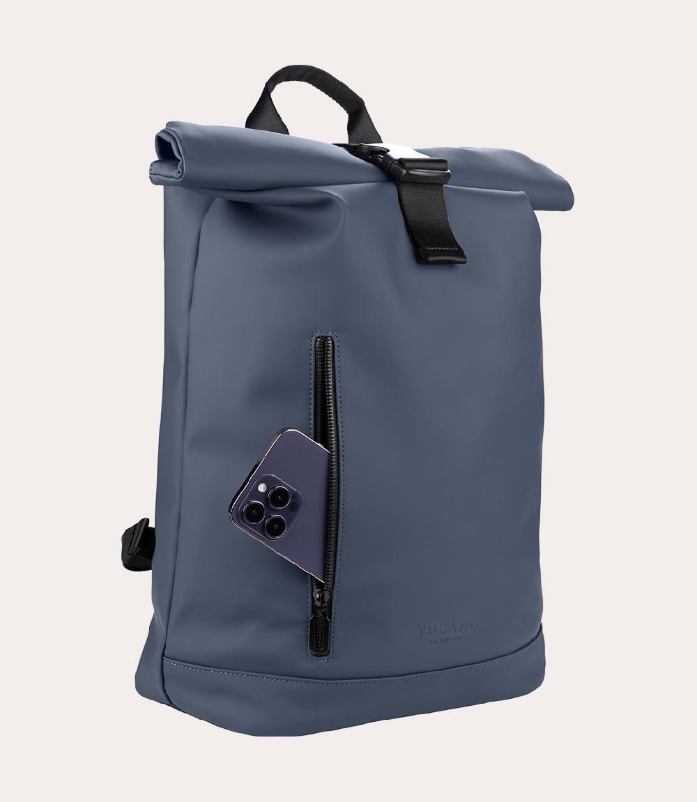 Tucano Zaino con chiusura arrotolabile per laptop 15.6" e MacBook Pro 16" 2025