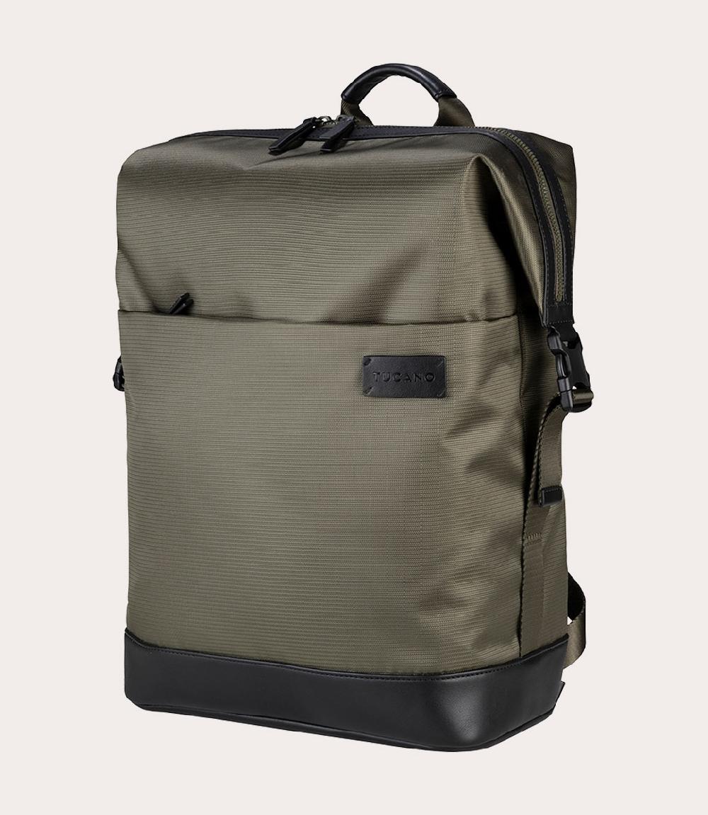 Tucano Zaino business con dettagli in pelle Shopping Online