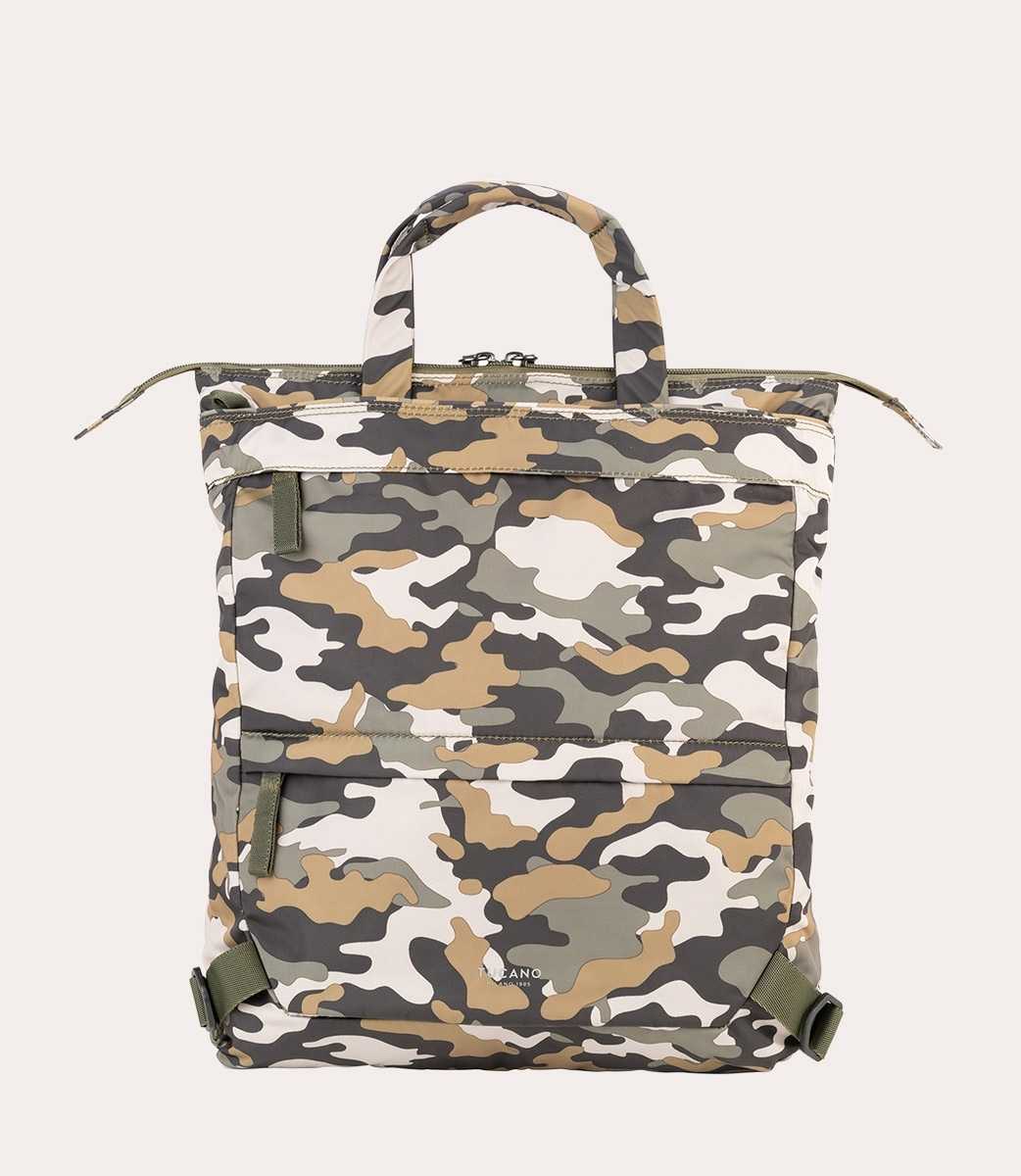 Tucano Shopper zainabile in materiale riciclato dalla plastica Sottocosto