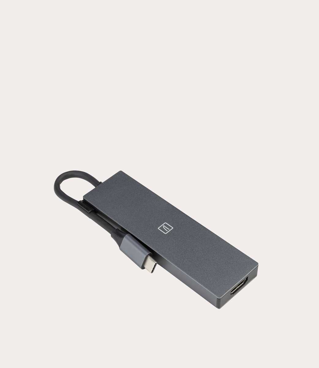Tucano Hub type-C 6-in-1 con 1 HDMI + 3 USB 3.0 + 1 USB-PD + Audio 3.5 mm Online