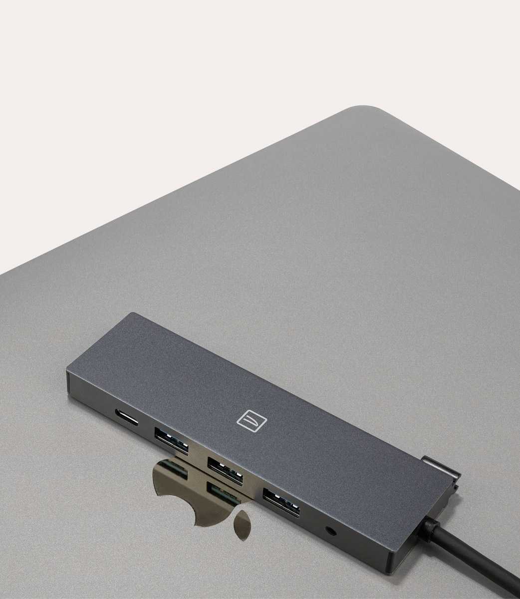 Tucano Hub type-C 6-in-1 con 1 HDMI + 3 USB 3.0 + 1 USB-PD + Audio 3.5 mm Online