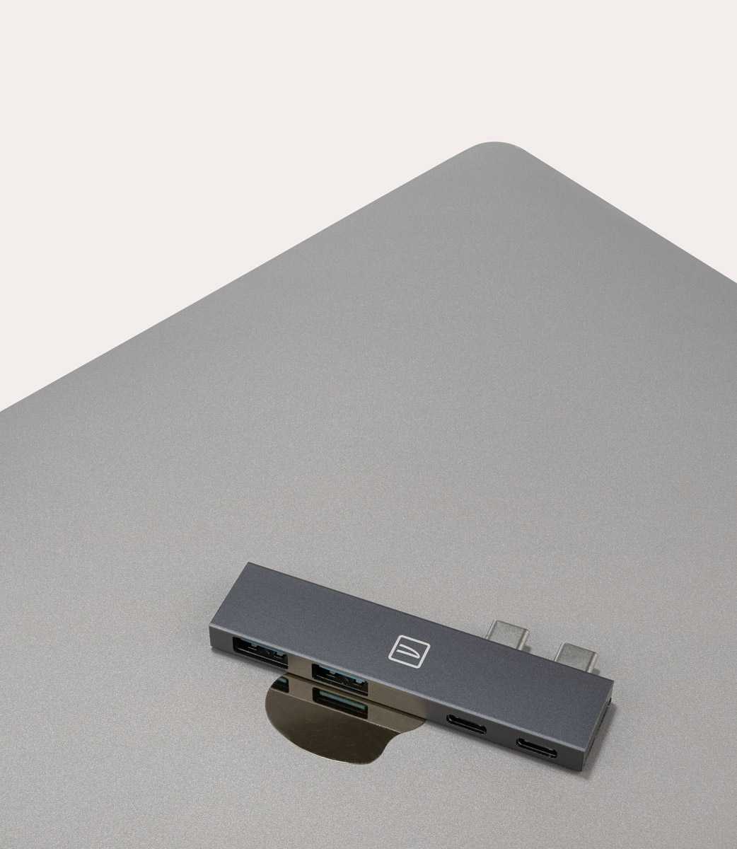 Tucano Hub type-C 4-in-1 con USB 3.0 + USB-C PD per MacBook Pro/Air Outlet