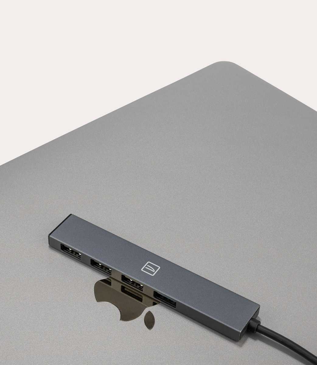 Tucano Hub type-C 4-in-1 con 1 USB 3.0 + 3 USB 2.0 In Vendita
