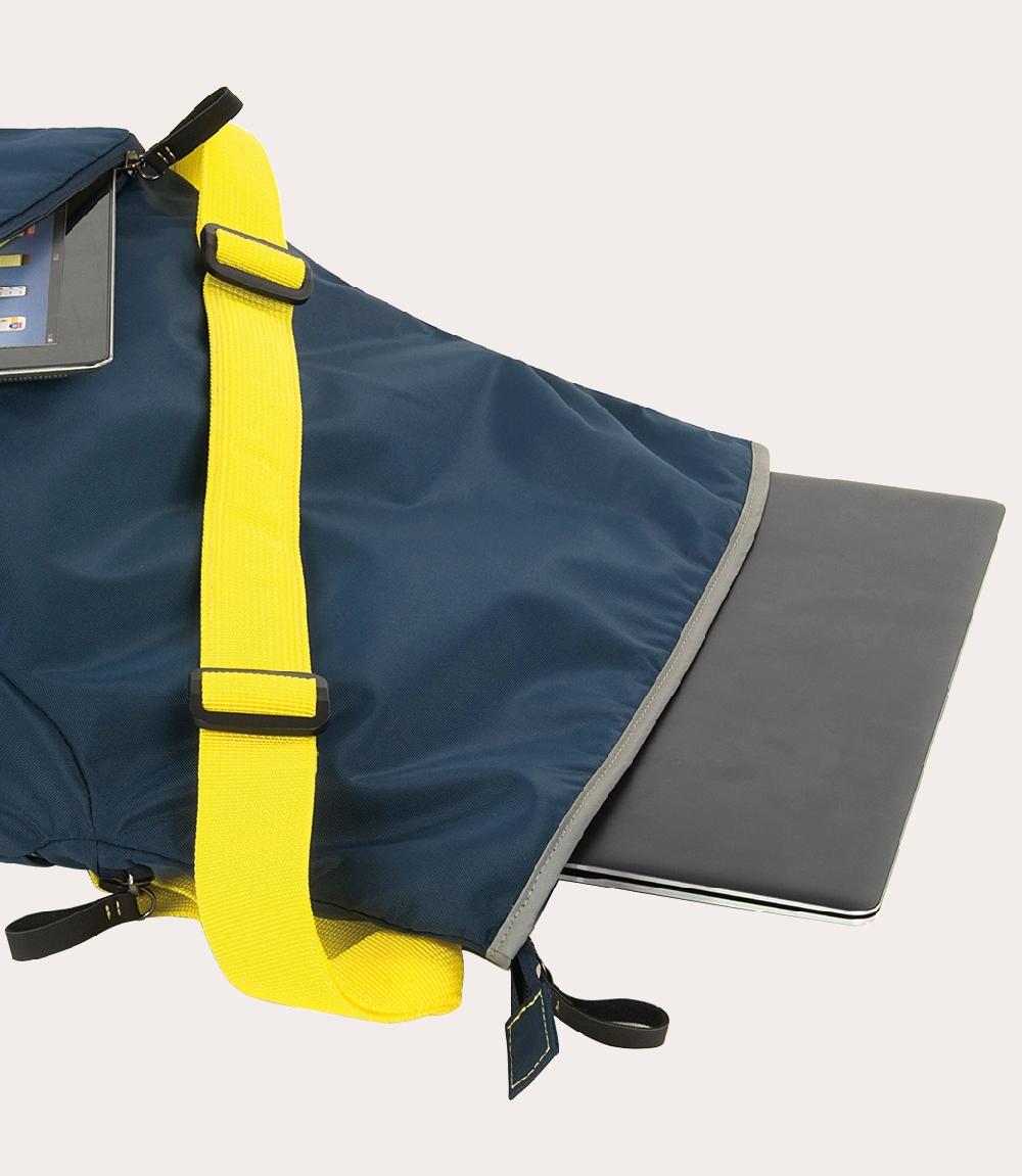 Tucano Tubì messenger da bicicletta per MacBook Pro 16" e laptop 15.6" Presa