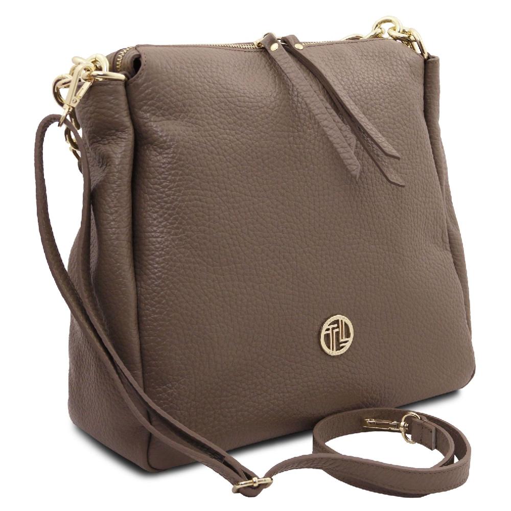 Tuscany Leather Soft Leather Shopping bag Convenienza