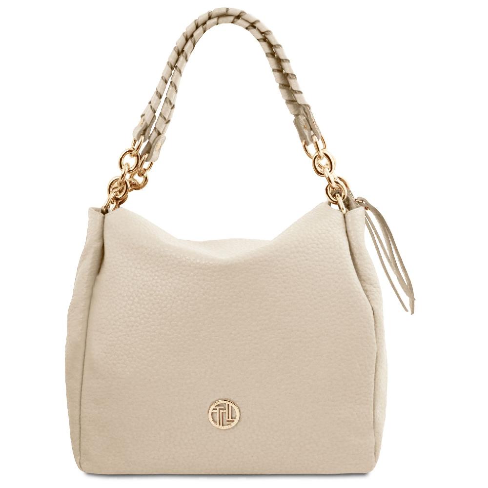 Tuscany Leather Soft Leather Shopping bag Novità