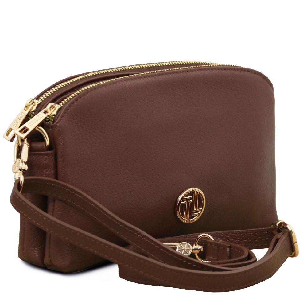 Tuscany Leather Soft Leather Shoulder bag Vendita Calda