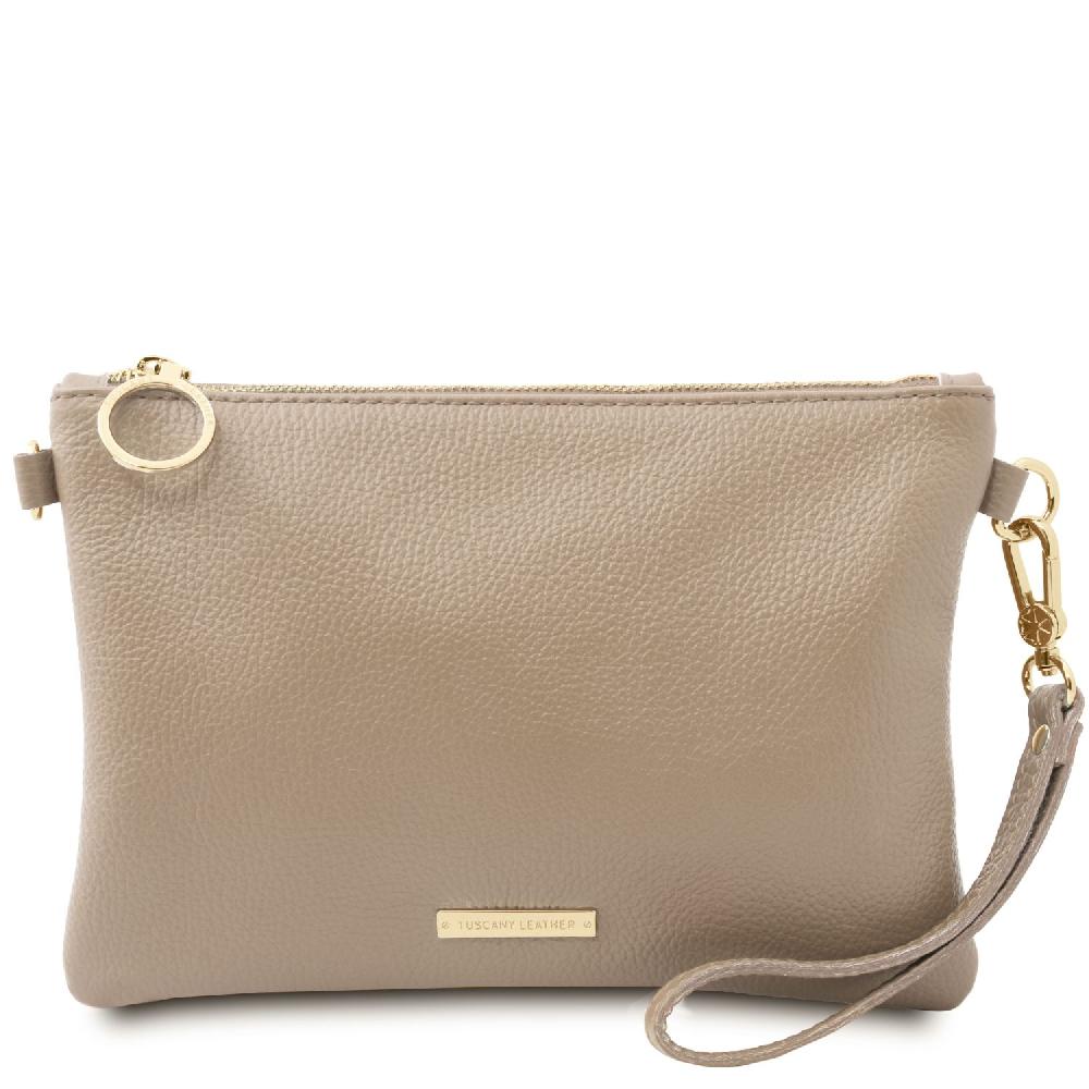 Tuscany Leather Soft Leather Clutch Italy