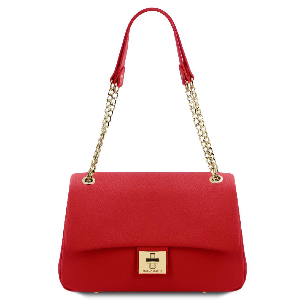Tuscany Leather Soft Leather Shoulder bag Prezzo Ridotto