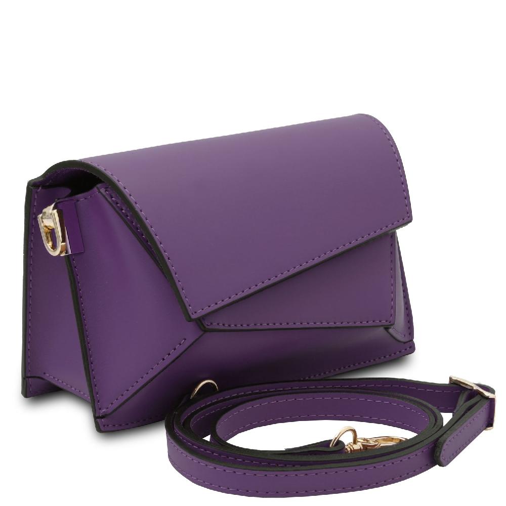 Tuscany Leather Schultertasche aus Leder In Saldo