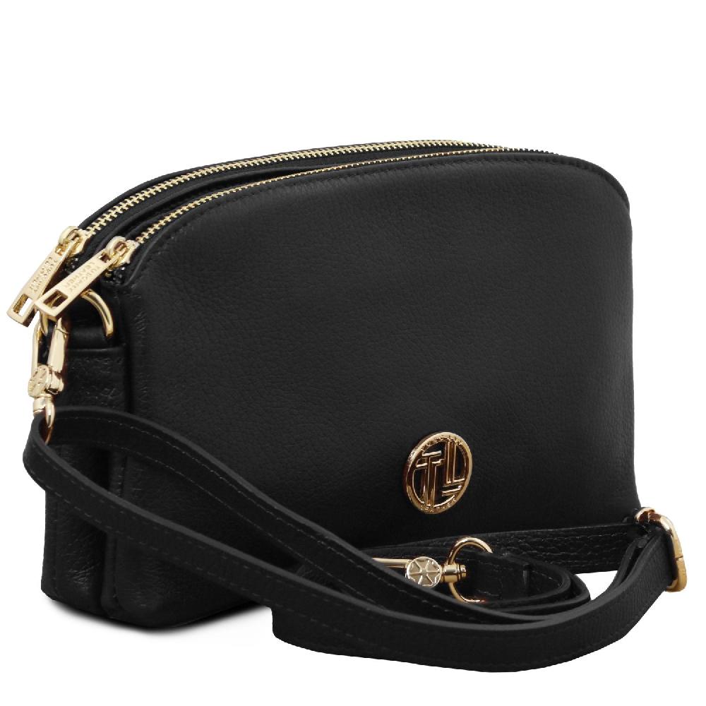 Tuscany Leather Umhängetasche aus Weichem Leder Nuova