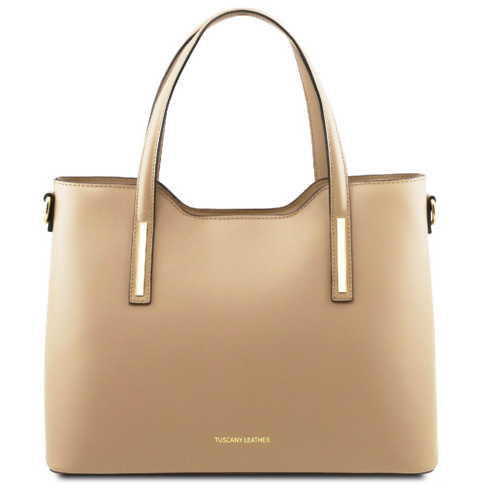 Tuscany Leather Shopping Tasche aus Leder Nuovo