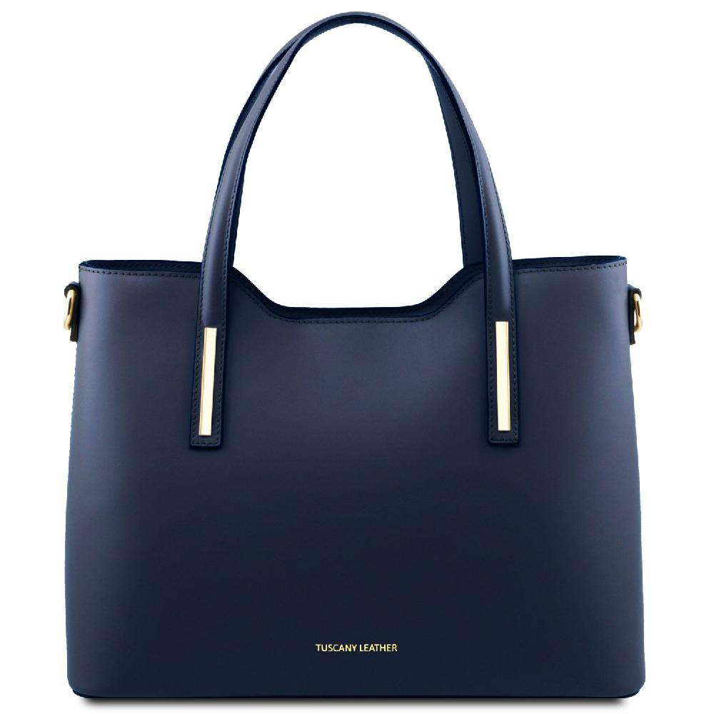 Tuscany Leather Shopping Tasche aus Leder Qualità
