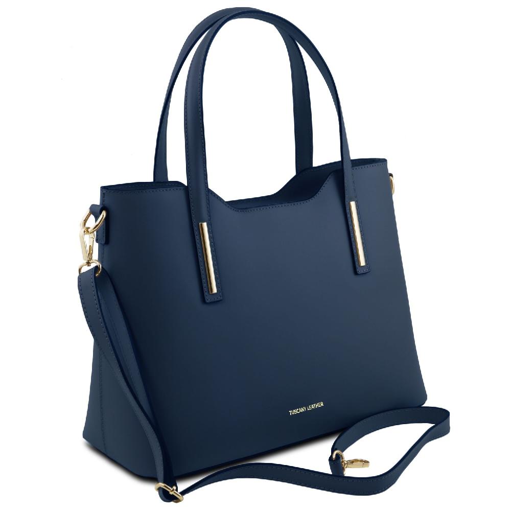 Tuscany Leather Shopping Tasche aus Leder Qualità