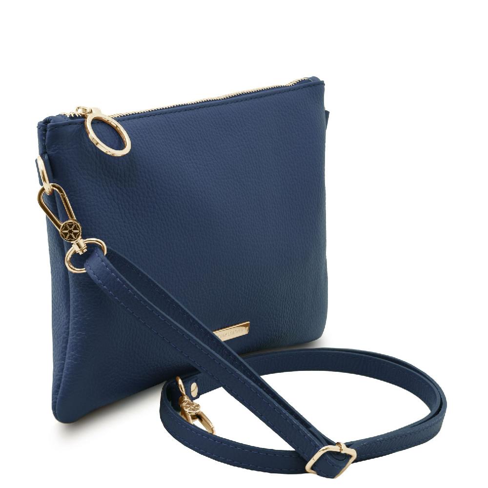 Tuscany Leather Clutch aus Weichem Leder Pezzi Unici