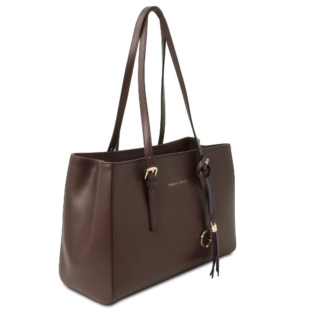 Tuscany Leather Schultertasche aus Leder Convenienza