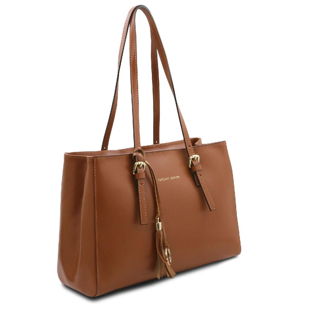 Tuscany Leather Schultertasche aus Leder Novità