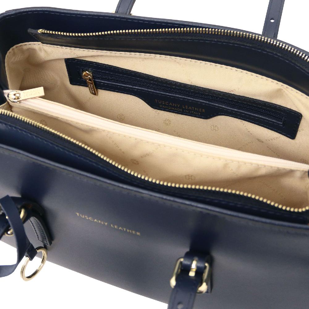 Tuscany Leather Schultertasche aus Leder Presa