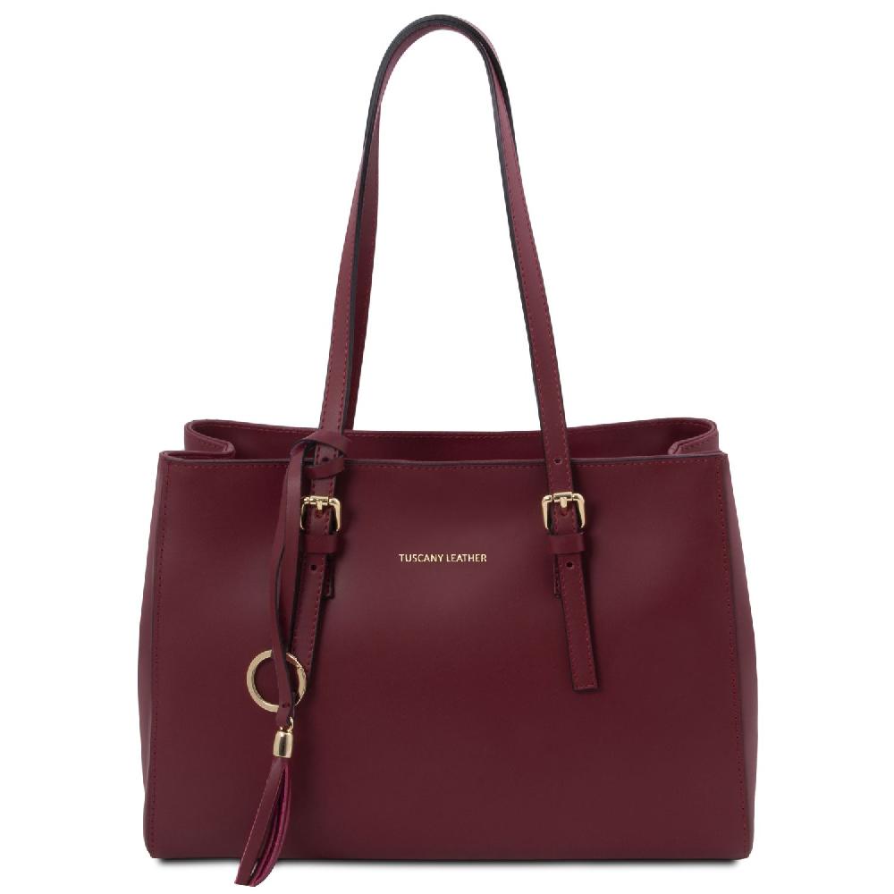 Tuscany Leather Schultertasche aus Leder Sconto