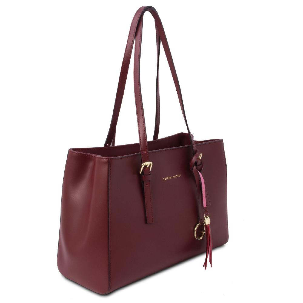 Tuscany Leather Schultertasche aus Leder Sconto