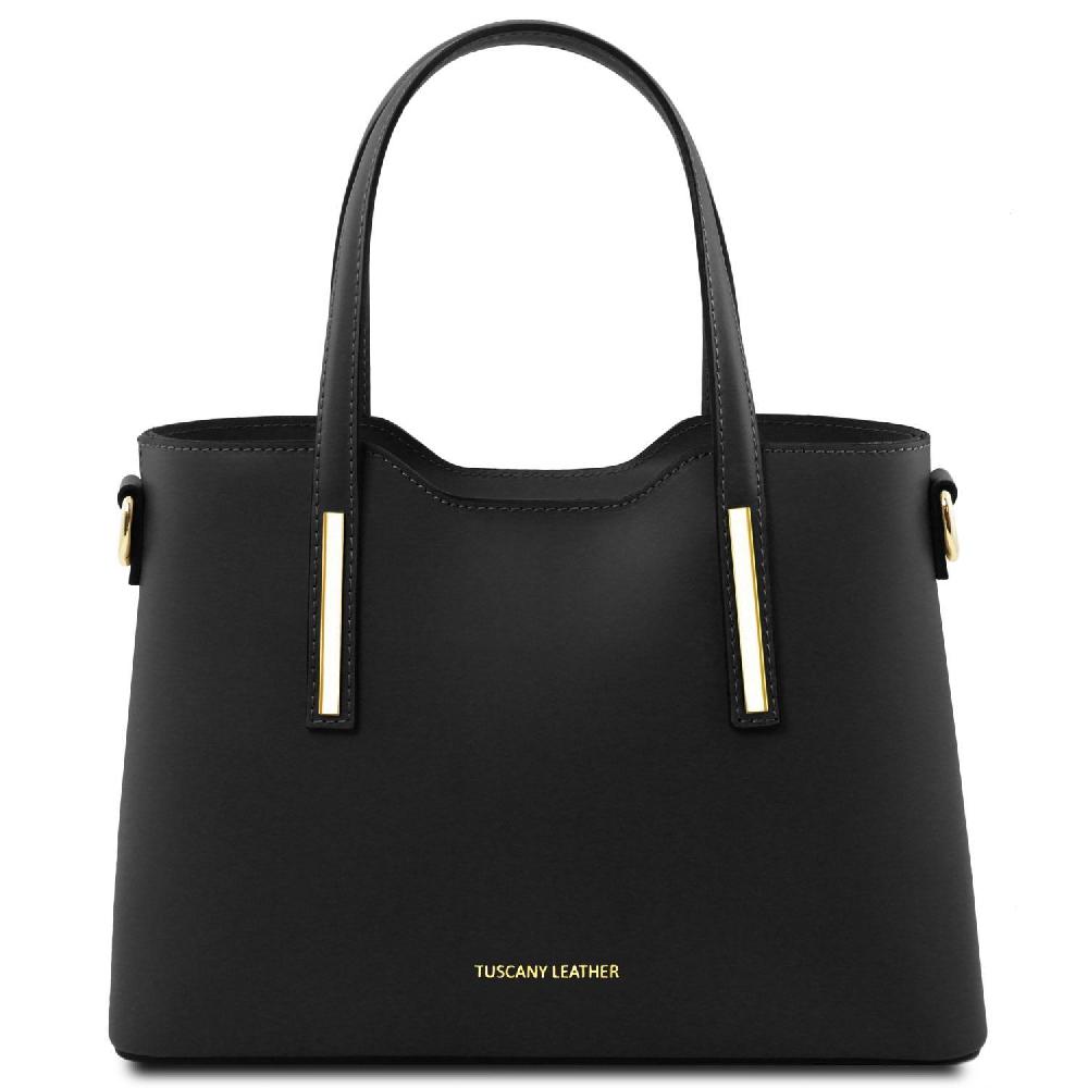 Tuscany Leather Borsa a Mano in Pelle - Misura Piccola Convenienza