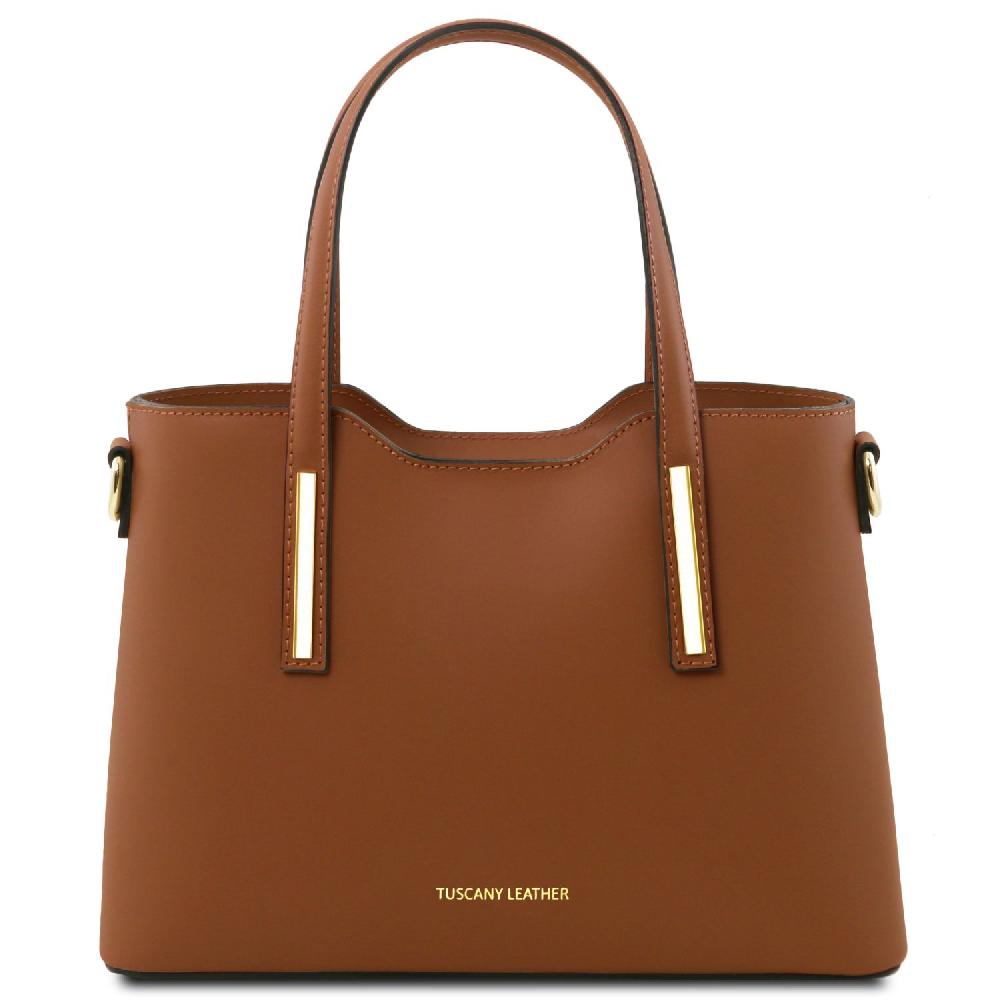 Tuscany Leather Borsa a Mano in Pelle - Misura Piccola Presa