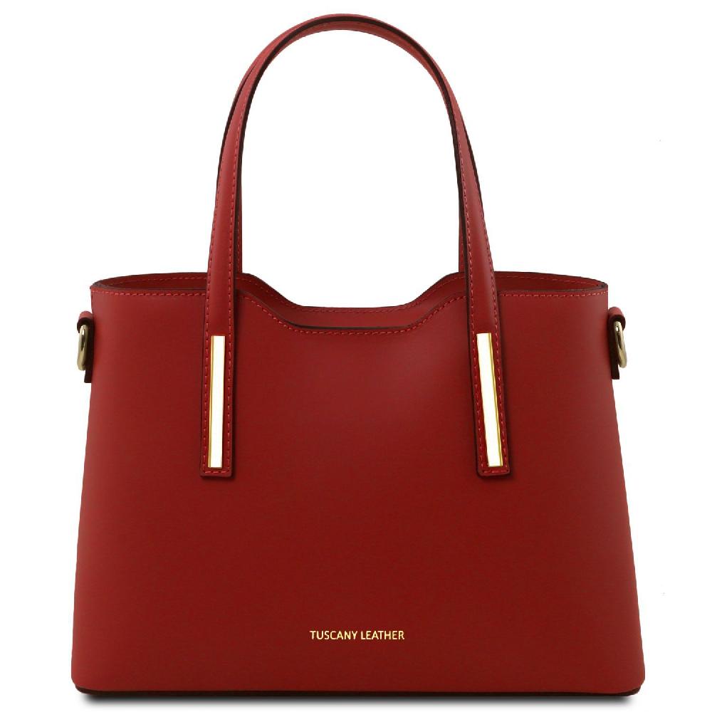 Tuscany Leather Borsa a Mano in Pelle - Misura Piccola Offerta