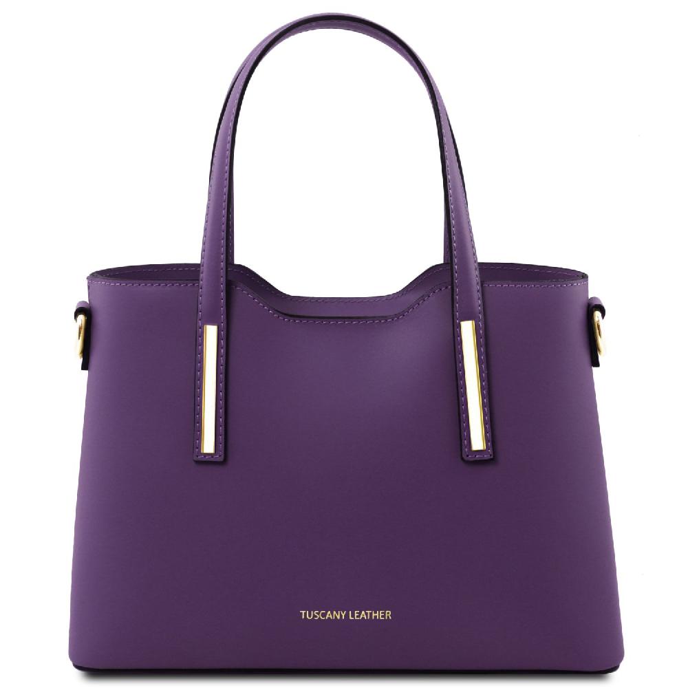Tuscany Leather Borsa a Mano in Pelle - Misura Piccola Economico