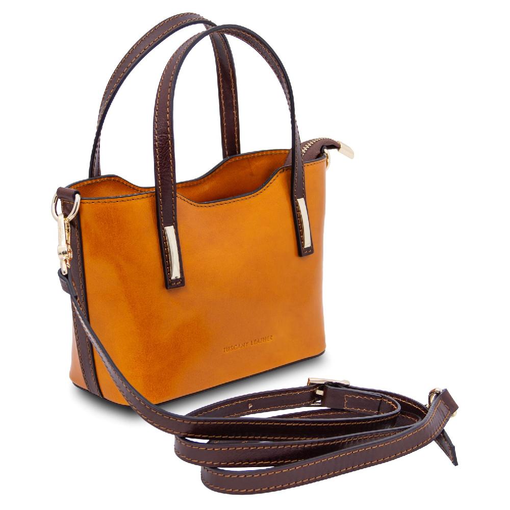 Tuscany Leather Borsa a Mano in Pelle Outlet