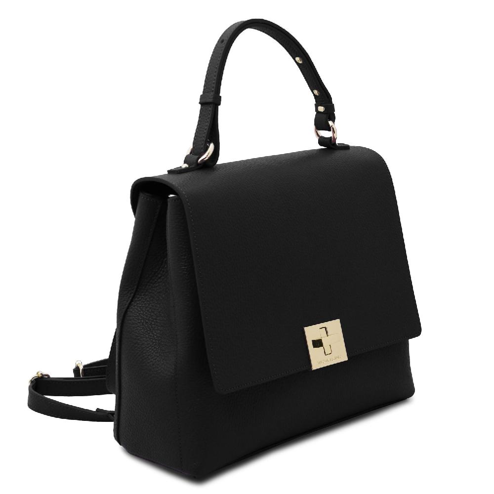 Tuscany Leather Borsa a Mano in Pelle Convertibile a Zaino Hotsell