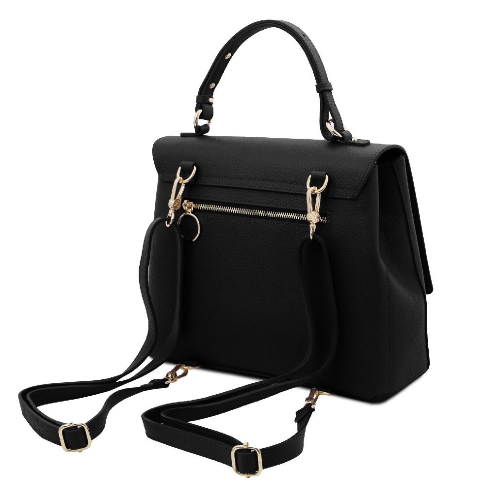 Tuscany Leather Borsa a Mano in Pelle Convertibile a Zaino Hotsell