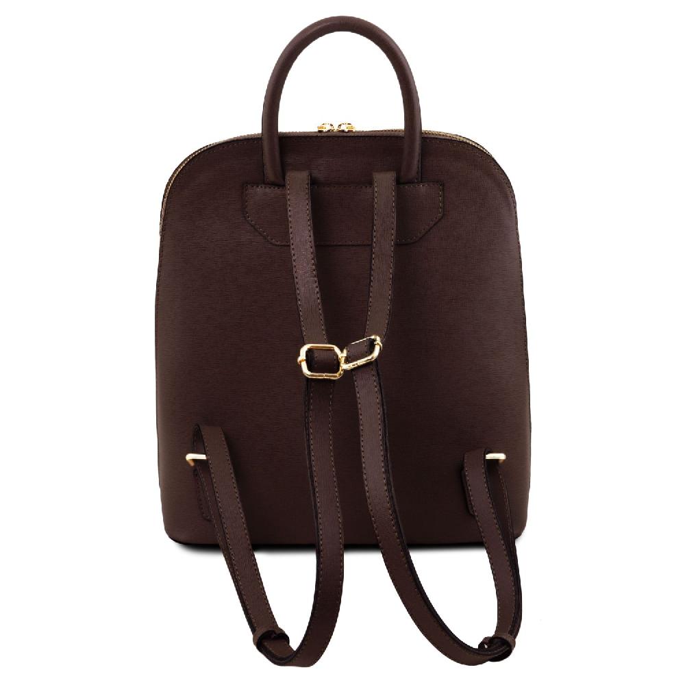 Tuscany Leather Zaino da Donna in Pelle Saffiano Negozio